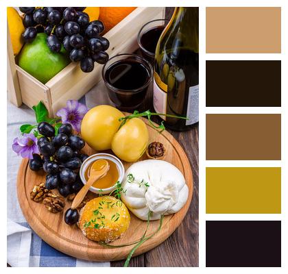 Cheese Plate Food Cheeses Image
